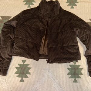 Women's Brown Corduroy Jacket